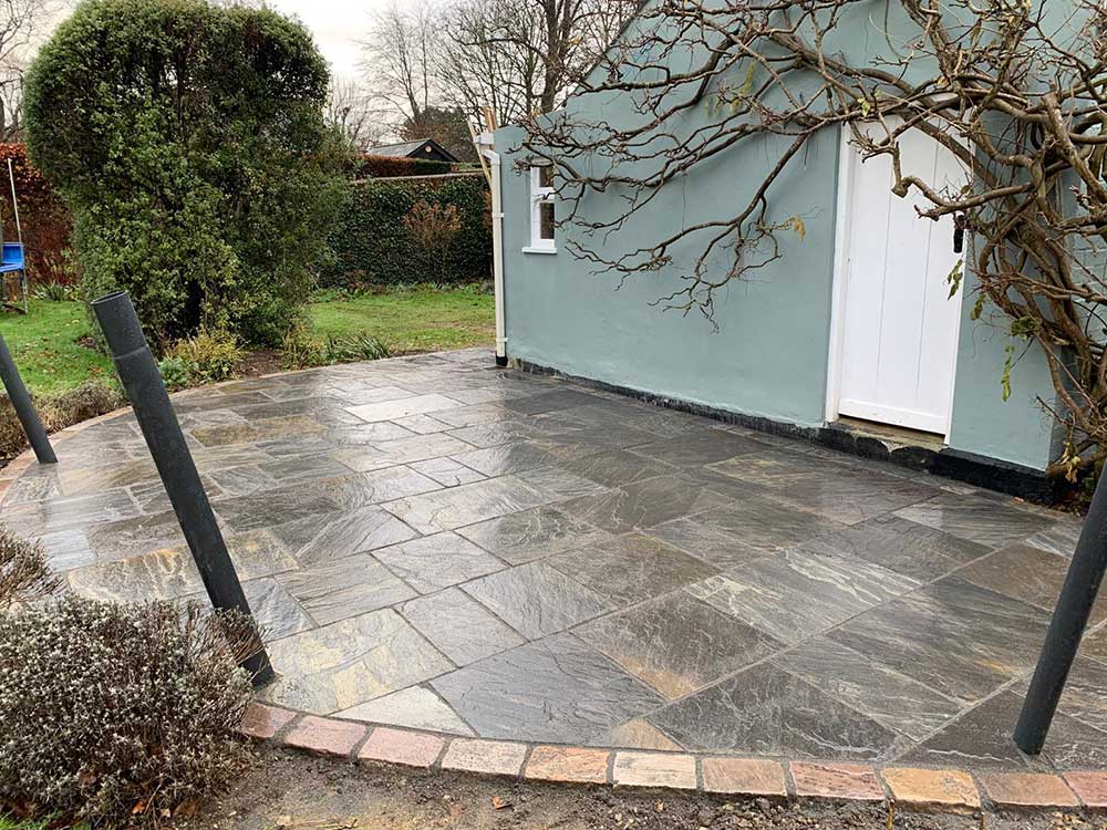 Patio in Fenstanton Patio by GCE Groundworks