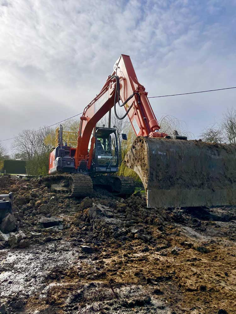 Plant hire by GCE Groundworks
